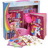 Jojo Siwa Reversible Sequin Unicorn Notebook Journal Set, Diary, Pen And Stickers Included, Coloring Activity Book For Drawing A