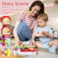 Montessori Toys For 1 Year Old Boy Girl, Musical Busy Board, Bilingual Learning Toy For Toddlers 1-3, 1St Birthday Gift, Educati