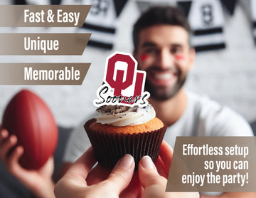 Oklahoma Sooners Party Supplies (42 Pieces) For University Of Oklahoma Graduation, Tailgating And Birthday Party Decorations Wit
