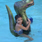 Poolcandy Inflatable Animal Swim Noodles Dinosaur T-Rex Ride-On Noodle
