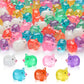 SYWHXY 56PCS Luminous Mini Resin Pigs Cute Mini Pigs Figures Glow in The Dark, Tiny Pigs Miniature Charms Ornament for Garden La