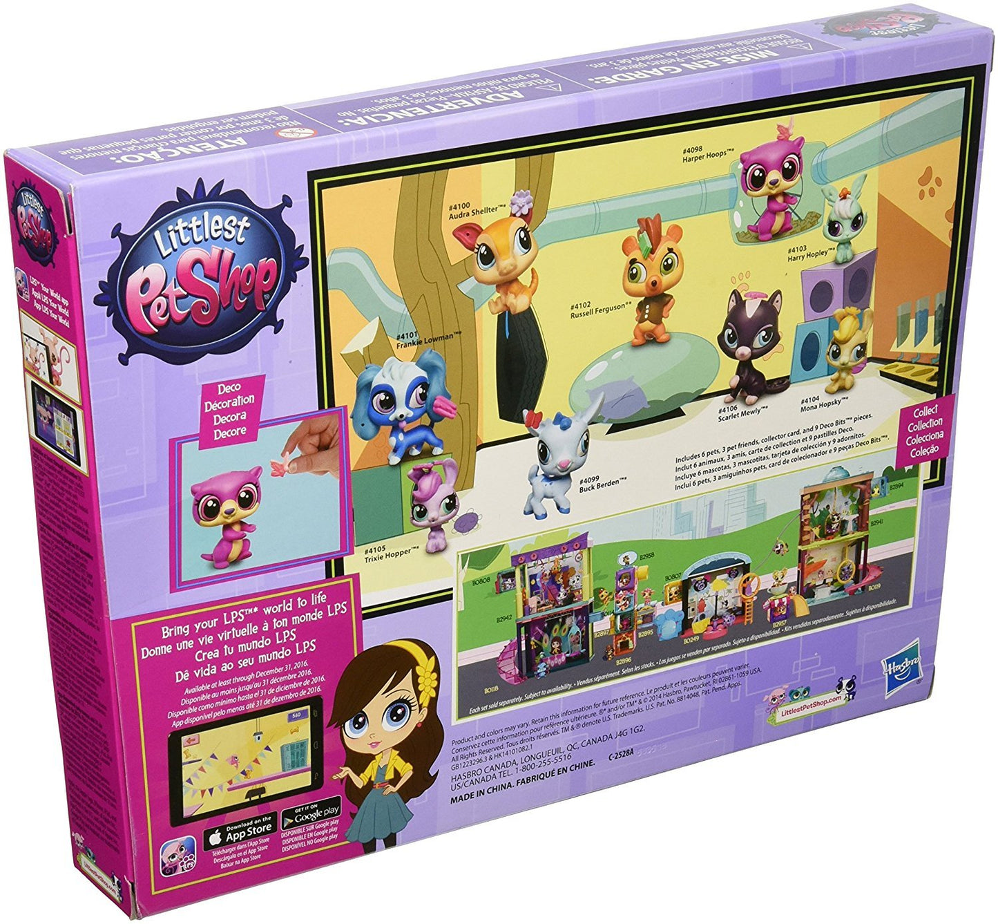 Littlest Pet Shop Playtime Adventures 9 Pack - Model B3137 - Fun and Engaging Collectible Toys for Kids