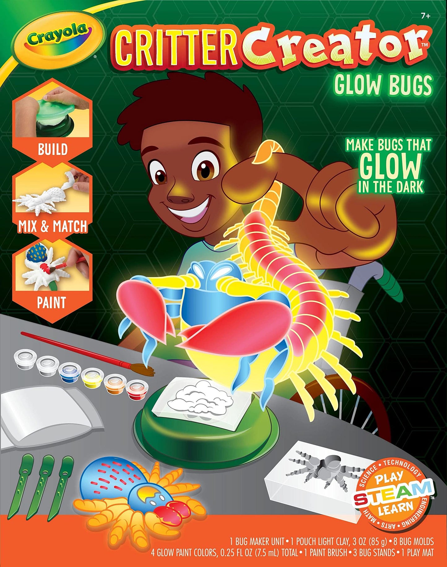 CRAYOLA CRITTER CREATOR GLOW BUGS