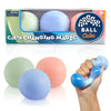 Power Your Fun Arggh Calm Mini Stress Balls For Adults And Kids - 3Pk Squishy Stress Balls, Color Changing Resistance Fidget Toys Sensory Calming Stress Relief Squeeze Toys (Green, Orange, Blue)