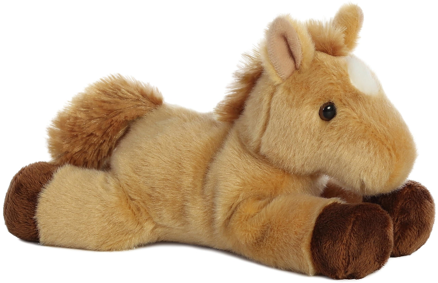 Aurora® Adorable Mini Flopsie™ Prancer™ Stuffed Animal - Playful Ease - Timeless Companions - Brown 8 Inches