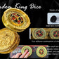 Signalplus Dnd Random King Dice Spinner, Dnd Metal Dice For Dungeons And Dragons Rpg Role Playing Gaming, Customizable Gameplay