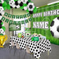 Wnink 4 Pack Soccer Party Tablecloths Soccer Theme Disposable Plastic Table Cloth Soccer Sports Party Table Covers For Soccer Th