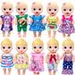Wondoll 12 Inch Baby Doll-Clothes And Accessories - 10 Sets Doll Clothes For 10-12 Inch Dolls, Baby Doll Clothes Dress Outfits Accessories Christmas Birthday Gift For Kids