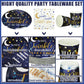 200 Pcs Twinkle Twinkle Little Star Baby Shower Paper Plates Napkins Cups Baby Shower Party Supplies Tableware Set Navy Blue Dis
