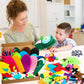 Watinc 18Pcs Hand Puppets Making Kit For Kids Art Craft Felt Sock Monster Puppet Creative Diy Make Your Own Puppets Pipe Cleaners Pompoms Storytelling Role Play Party Supplies Gift For Girls Boys