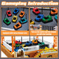 Bumper Cars Building Blocks Set. Large Amusement Park Model Kit For Teen Boys Son, Girls, Nephews, Block Lovers. Kids Puzzles Wi