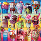 Masterpieces Trendz - Freakshakes 300Pc Ezgrip Puzzle Multicolor, 18'' X 24''