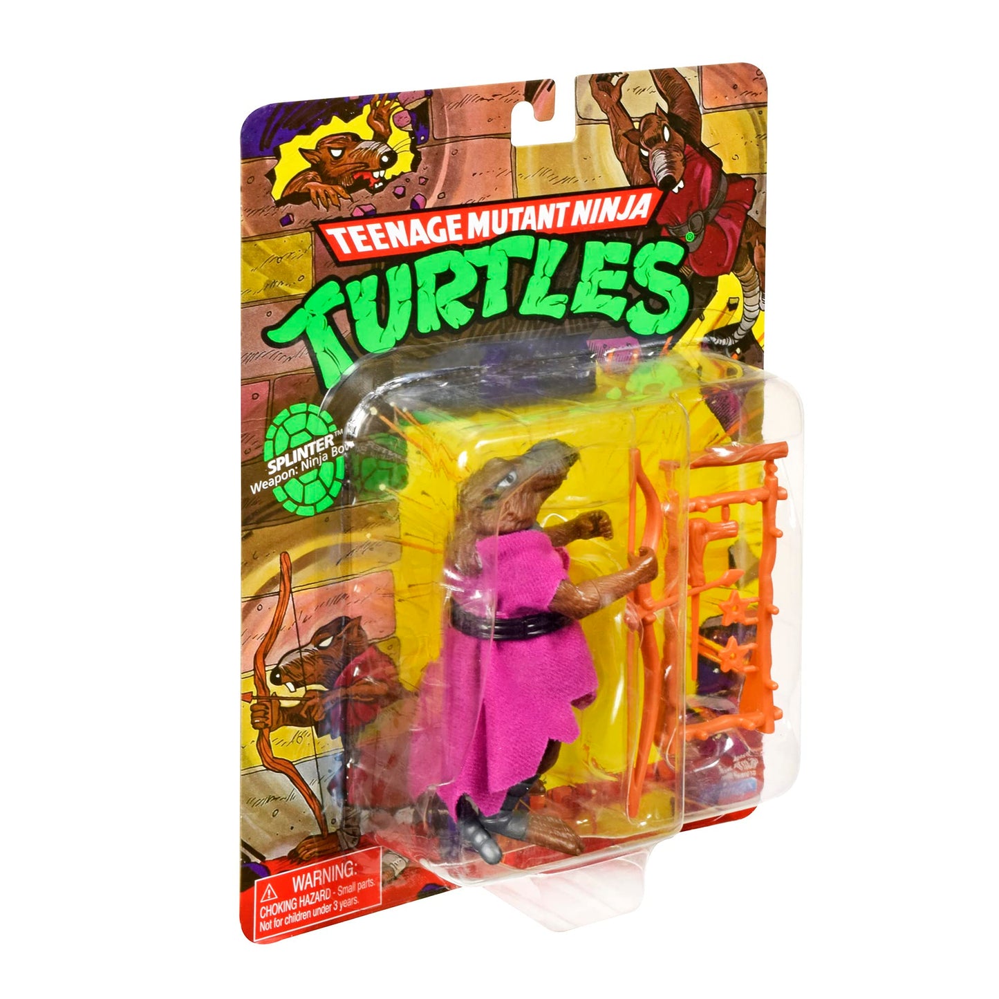 Teenage Mutant Ninja Turtles: 4  Original Classic Splinter Basic Figure by Playmates Toys
