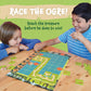 Peaceable Kingdom Race to the Treasure! Cooperative Game for Kids, Ages 5+, Cardboard, 2-4 Players, Colorful Design