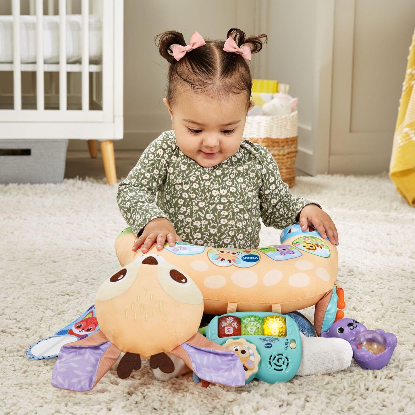 Vtech Baby Prop And Play Tummy Time Pillow