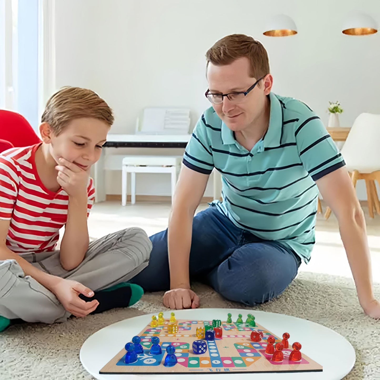 120 Pieces Game Pawns,Game Pieces For Board Games,Plastic Tokens Board Game Accessories With Portable Box(Translucent,6 Colors)