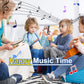 LOOIKOOS Wooden Musical Instruments Set for Toddlers 1-3, Natural Color, Montessori Educational Toys, Model ES-HLJS-0326-778