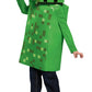 Lloyd Costume For Kids, Prestige Lego Ninjago Legacy Themed Children'S Charcter Outfit, Child Size Small (4-6) Green