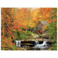 White Mountain Puzzles Old Grist Mill - 1000 Piece Jigsaw Puzzle