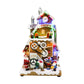 Moments In Time Christmas Village Building, Santa'S Workshop With Christmas Music, Led Lights, And Animation - Power Adapter (In