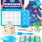 Osmi Complete Kids Baking Set - 14Pc Dinosaur Chef Baking Kit - Premium Kid Cooking Gift Set W/ Real Utensils For Boys And Girls