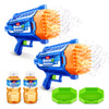 Bunch O Bubbles Motorized Bubble Blaster 2 Pack By Zuru Automatic Bubble Machine For Kids, Teens And Adults, Perfect For Summer