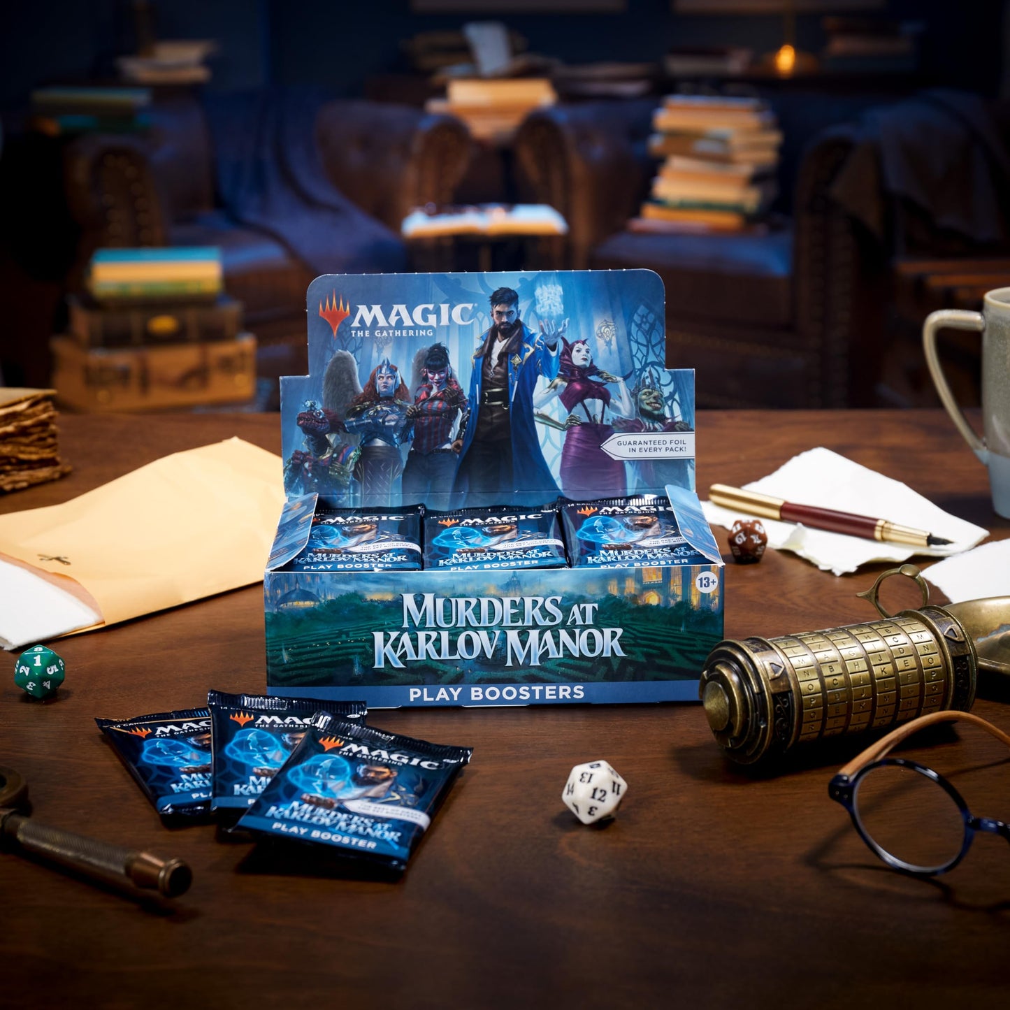 Magic: The Gathering Murders At Karlov Manor Play Booster Box - 36 Packs (504 Magic Cards)