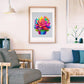 Reouinty Wooden Puzzle Colorful Flower 200Pcs