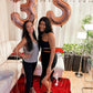 IWERP Rose Gold Number 40 Balloons - 40 Inch Mylar Foil for 40th Birthday Decorations
