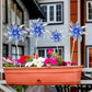 10 Pack Reflective Pinwheels For Yard And Garden, Wind Spinners Outdoor Bird Scare Devices, Sparkly Windmills For Garden Decor S