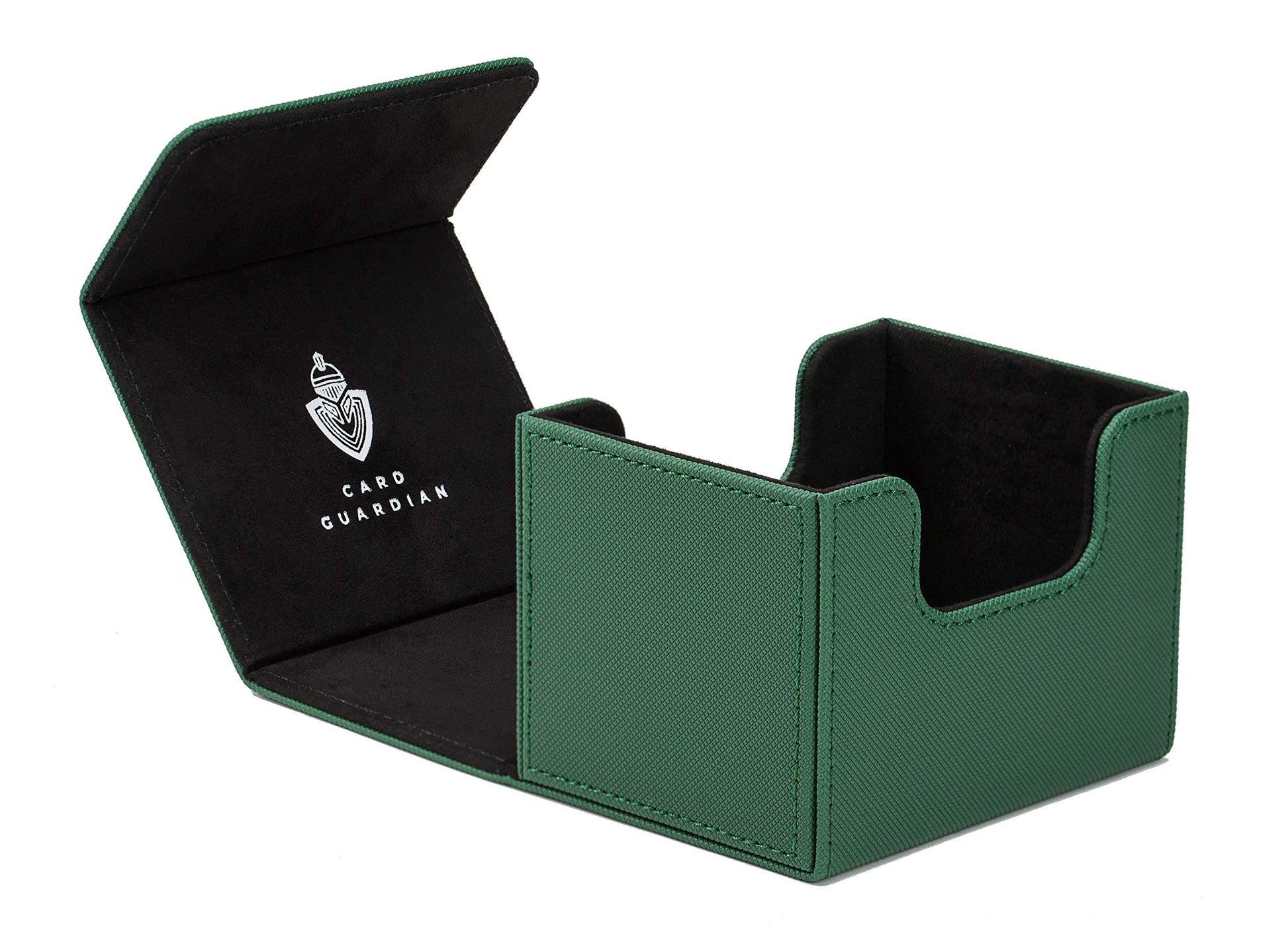 Card Guardian - Premium Deck Box For 100+ Cards For Trading Card Games Tcg (Green)