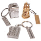 Doctor Who Key Chain Mystery Blind Box, 3 Pack - Receive 3 Mystery Key Rings - Collect All 9 - Series 1