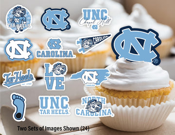 North Carolina Party Supplies (42 Pieces) University Of North Carolina Graduation, Tailgating, Birthday Party Decorations Unc Ta