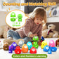 Dinosaur Baby Learning Toys For Toddlers 1-3, 20Pcs Dino Matching Egg Toys, Montessori Counting, Stacking & Sorting Fine Motor G