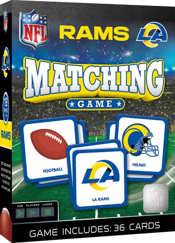 Los Angeles Rams Matching Game