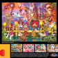 RoseArt 3000 Piece Jigsaw Puzzle - Kodak Premium Magic Circus Parade, Multi-colored Cardboard, Model 8150ZZK-3
