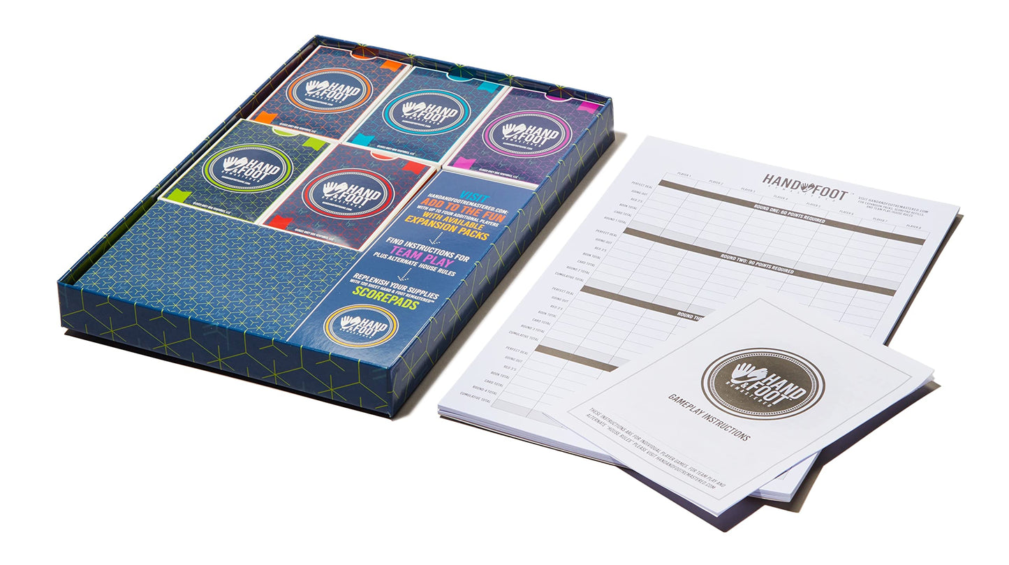 Hand & Foot Remastered 4 Player Edition - 4 Player Edition