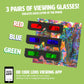 Ginger Fox Rgb Jungle By Carnovsky 500 Piece 3 Pictures In 1 Jigsaw Puzzle - Includes Artwork Print, Glasses & Lens App