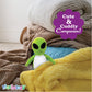 PLUSHOLOGY Squishy Alien Stuffed Animal; Ultra Soft and Cuddly Plush Toy for Kids 3 Years Old to mature-themeds; Child-Safe Embroidered Eyes adds a Unique Aesthetic; (6 Tall)