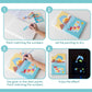 Bonnyco Paint By Numbers Kit For Kids Sea Animals Pack 3 Canvas Paint By Number Canvas Framed, Ocean Gifts For Kids, Arts And Crafts 4-6 8-12 Pintar Por Numeros Pre Drawn Painting Under Sea Crafts