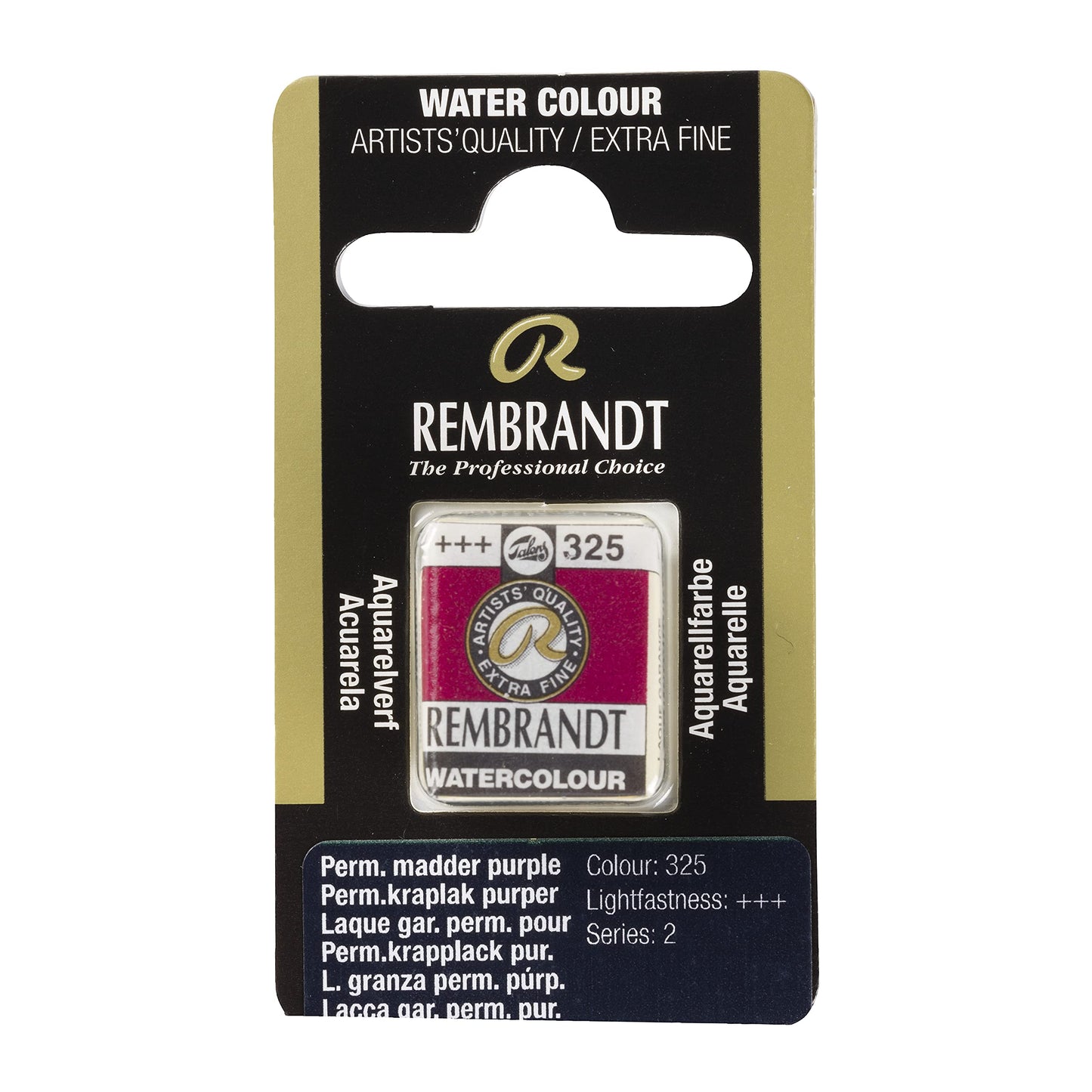 Rembrandt Watercolour Pan Permanent madder purple 325 (05863251)