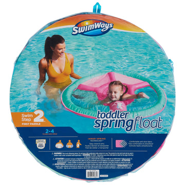 Swimways Toddler Spring Float For Swimming Pool - Pink