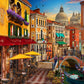 Vermont Christmas Company Venice Cafe Jigsaw Puzzle 550 Piece