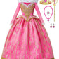 Axaxa Aurora Costume For Girls Halloween Costume Fancy Birthday Party Dress Up With Accessories 3-8T
