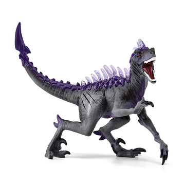 Schleich Eldrador Monster Creatures Shadow Raptor Dinosaur Figurine - Wild Prehistoric Mythical Fantasy Dinosaur Creature, Magic Action Figure Toy For Boys And Girls, Gift For Kids Age 7+