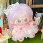 Calembou Plush Doll, 20Cm Cute Cotton Doll With Skeleton, Anime Plushies Soft Stuffed Dress Up Doll, Kawaii Plush Toys Gift Come With Doll Clothes (Doll&Clothes-Xingfu-B)