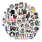 36Pcs Gorilla Stickers, Gorilla Merch, Merchandise, Rock Band Stickers, Alternative Hip Hop Band Stickers, Guitar Stickers, Musi