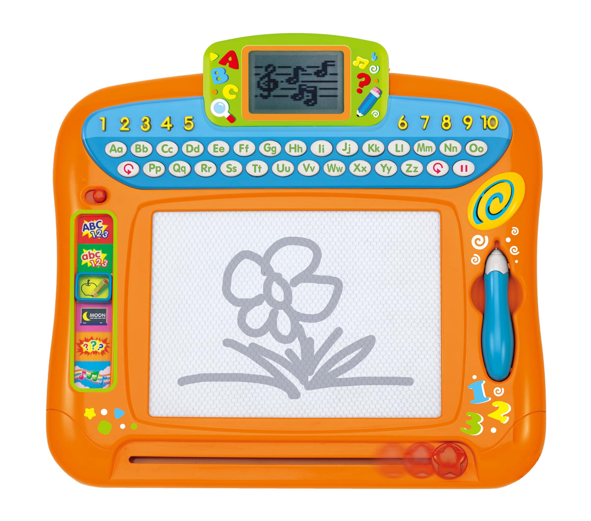 winfun Write n Draw Learning Board  Interactive Educational Toy for Toddlers, LCD Screen, 6 Learning Modes, Numbers, Letters, 