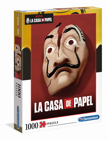 Clementoni - 39533 - Puzzle La Casa De Papel/Money Heist - 1000 Pieces - Made In Italy - Jigsaw Puzzles For Adult - Jigsaw Puzzles Netflix