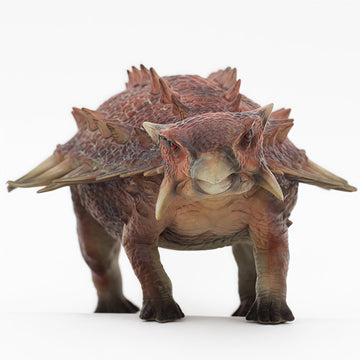 Gemini&Genius Ankylosaurus Action Figure Toy, Saichania Dinosaur Model Toy, Beautiful and Accurate Sculptures of Dino Toy Figure